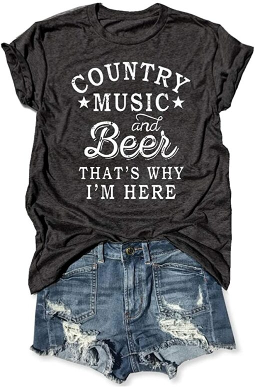 country t shirts for women