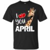 april the giraffe t shirt