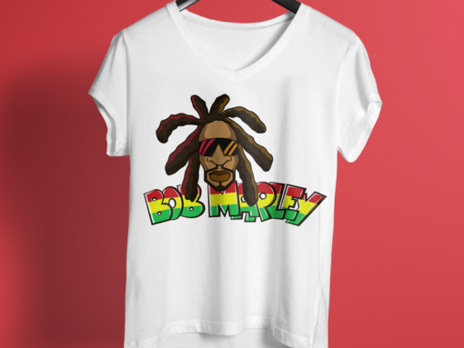 bob marley t shirt design