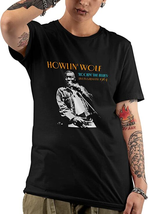 howlin wolf t shirt amazon