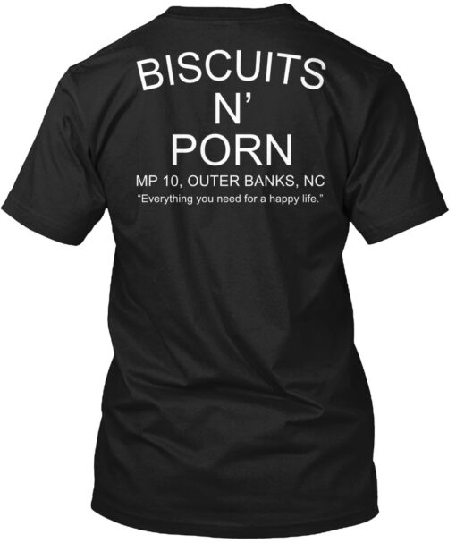 biscuits n porn t shirt