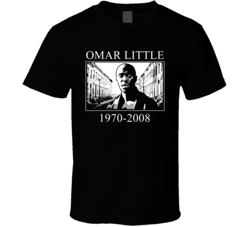 omar little t shirt