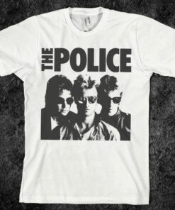 police concert t shirts