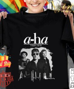 a-ha concert t shirts