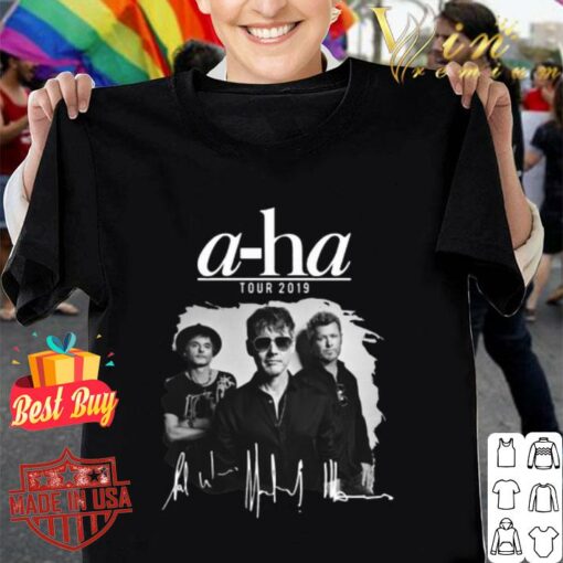 a-ha concert t shirts