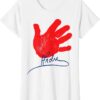 andre the giant hand print shirt