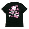 anti social social club mens t shirt