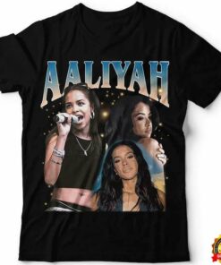 aaliyah t shirt vintage