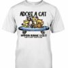 adopt a cat t shirt