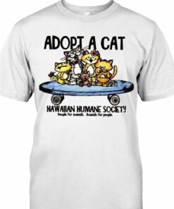 adopt a cat t shirt