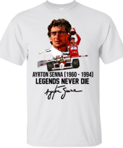 ayrton senna tshirt