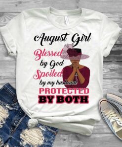 blessed by god spoiled by my husband t shirt
