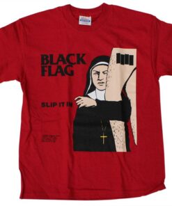 black flag slip it in t shirt