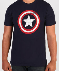captain america emblem t shirt