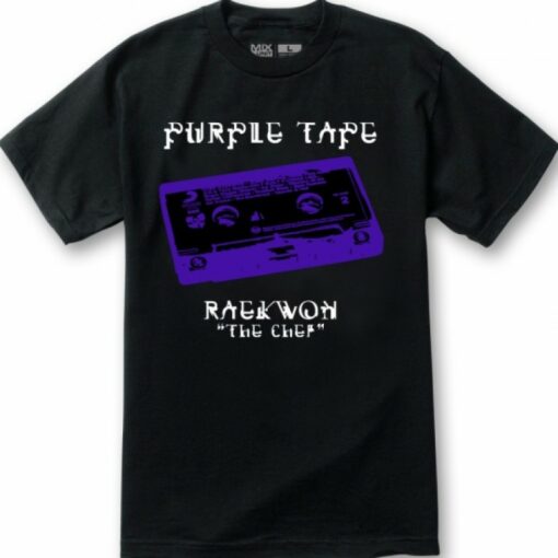purple tape t shirt