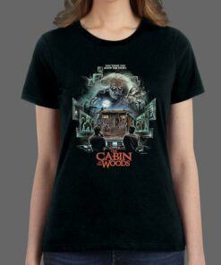 cabin in the woods t shirt
