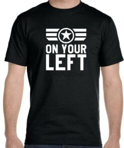 captain america on your left shirt