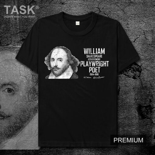 william shakespeare t shirt