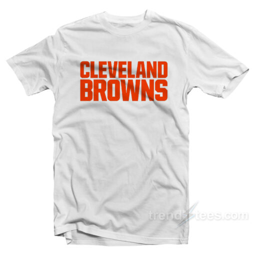 cleveland browns tshirt