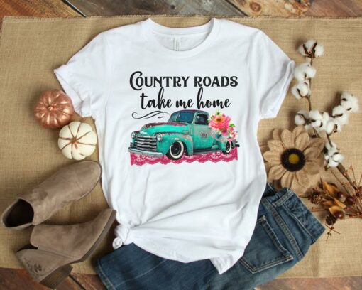 country road take me home tshirt