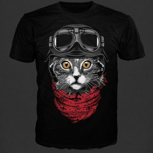 cat design tshirt