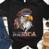american eagle with mullet shirt