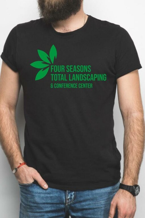 four seasons landscape t shirt