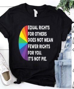 equal rights pie t shirt