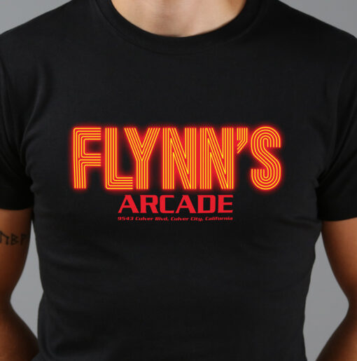 flynn's arcade t shirt