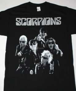 scorpions band tshirt