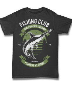 fishing club t shirts