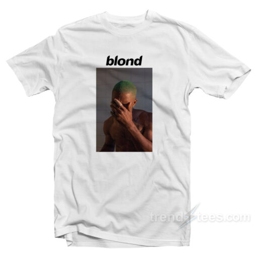 blond t shirt