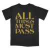 all things must pass t shirt