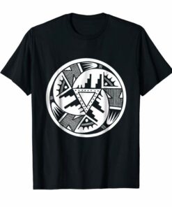 circle t shirt design