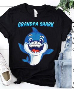 grandpa shark t shirt
