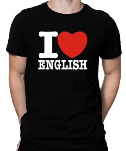 english t shirts