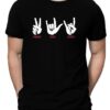 africa peace sign t shirt