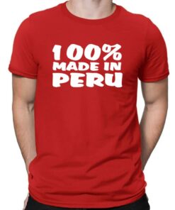 t shirts made in peru