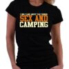 womens camping tshirt