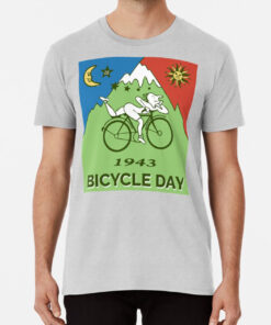 bicycle day t shirt