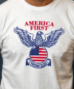 trump's america first shirt