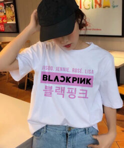 blackpink logo t shirt
