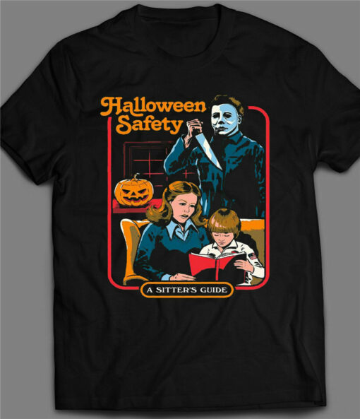 halloween safety michael myers t shirt