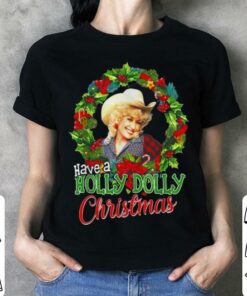holly dolly christmas t shirt