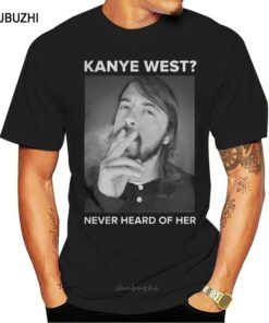 kanye west black t shirt