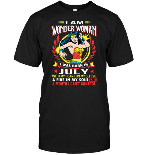 i am wonder woman t shirt