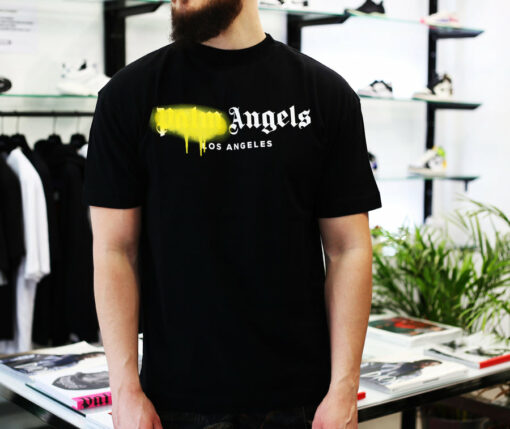 yellow palm angels t shirt