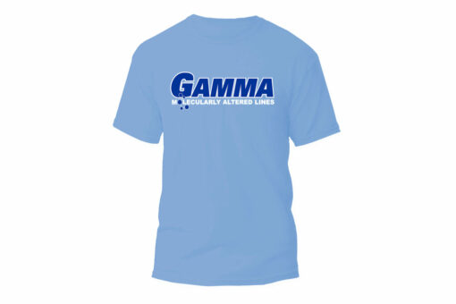 gamma blue t shirt