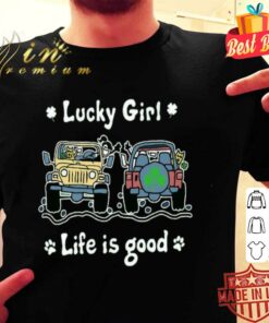 life is good dog gone jeep t shirt