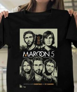 maroon 5 tshirt